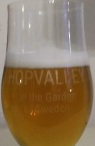 Hopvalley - In the garden of Sweden - beer glass - Thanks Susanne and Magnus for the great design